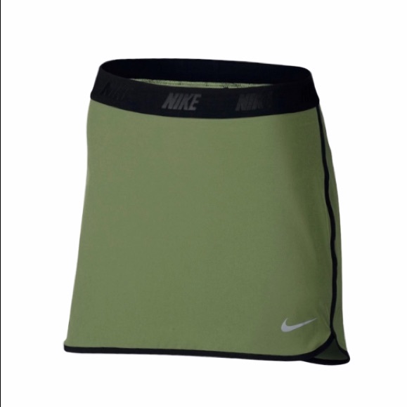 Nike Olive Green Mini Tennis Skirt Golf Skort | M